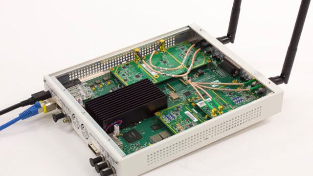 USRP SDR用于接收802.11 OFDM信标帧。