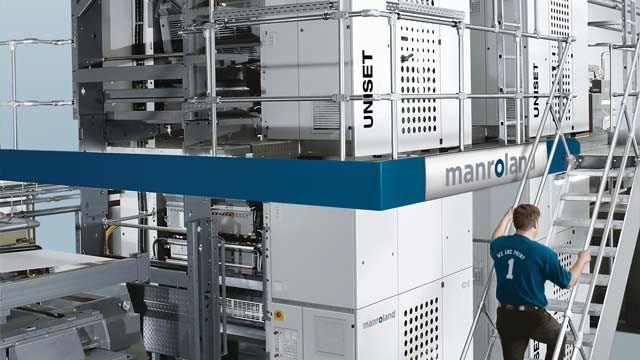 manroland发展高精度商业印刷控制器