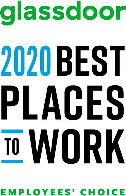 Glassdoor 2020最佳工作地点员工选择标志