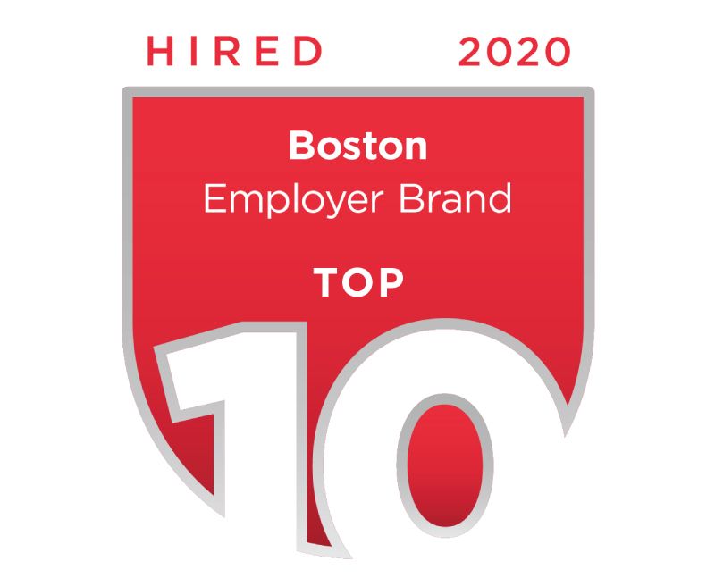 2020年波士顿十大雇主品牌标志