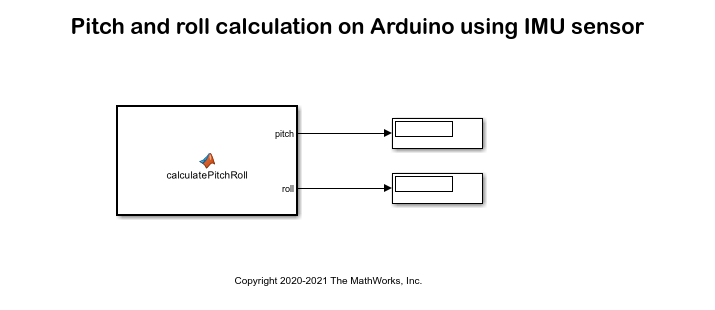 利用IMU传感器在Arduino上计算纵摇和横摇