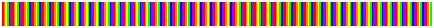 Colorbar显示棱镜色图的颜色。色彩图包含颜色的重复模式:红、橙、黄、绿、蓝、紫。