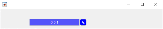 显示蓝色的颜色选择器UI组件的实例。