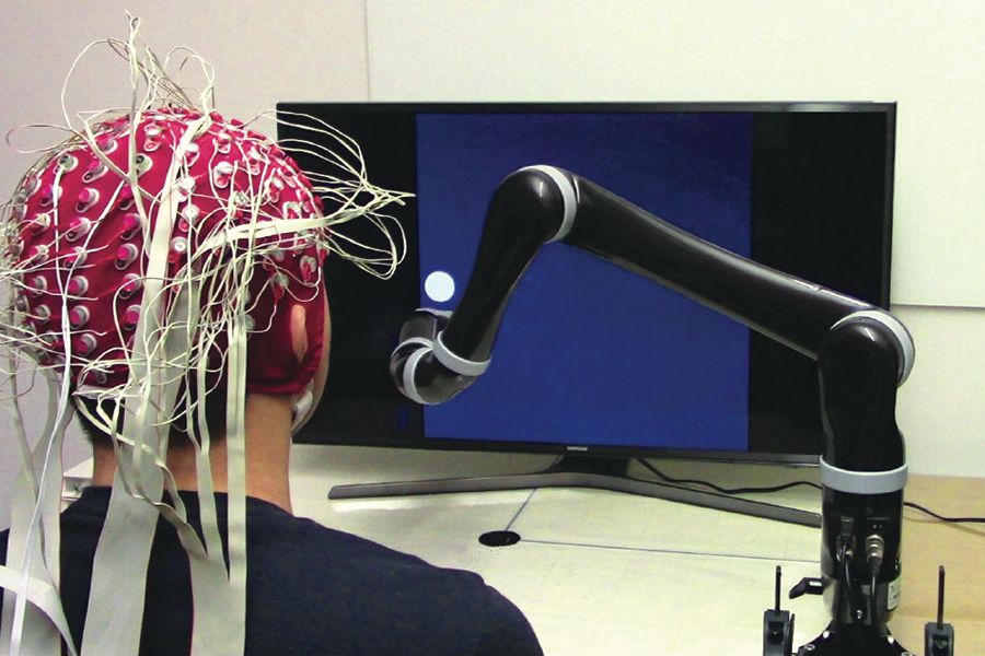 비침습형bci(뇌-컴퓨터터페이스)。이미지출처:卡内基梅隆大学
