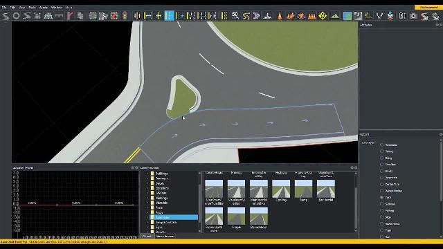 学习如何在RoadRunner互动编辑软件中创建和编辑环形路。