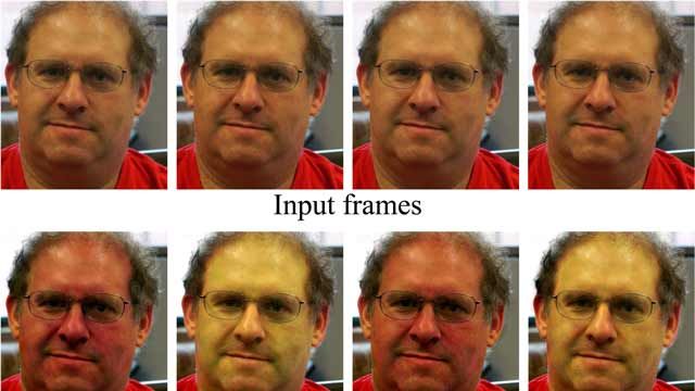 麻省理工学院CSAIL的研究人员开发了视频处理算法来放大微小的运动和颜色的变化