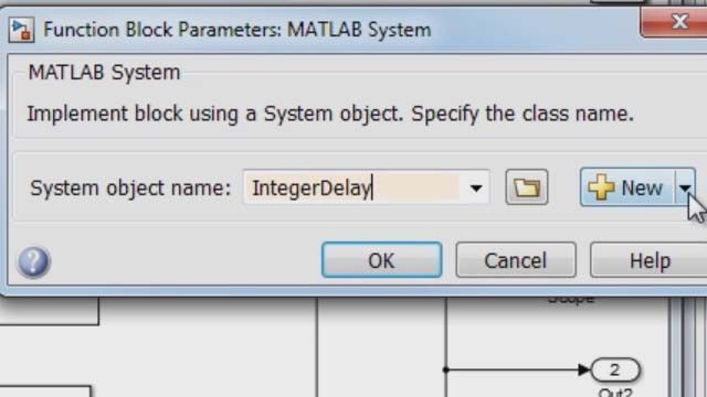 使用MATLAB System块在Simulink模型中包含MATLAB System对象。