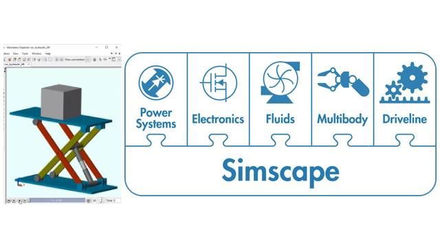 提供Simscape产品系列的介绍，包括平台、外接程序、模型共享和HIL测试。用剪式千斤顶模型来说明物理系统的仿真。